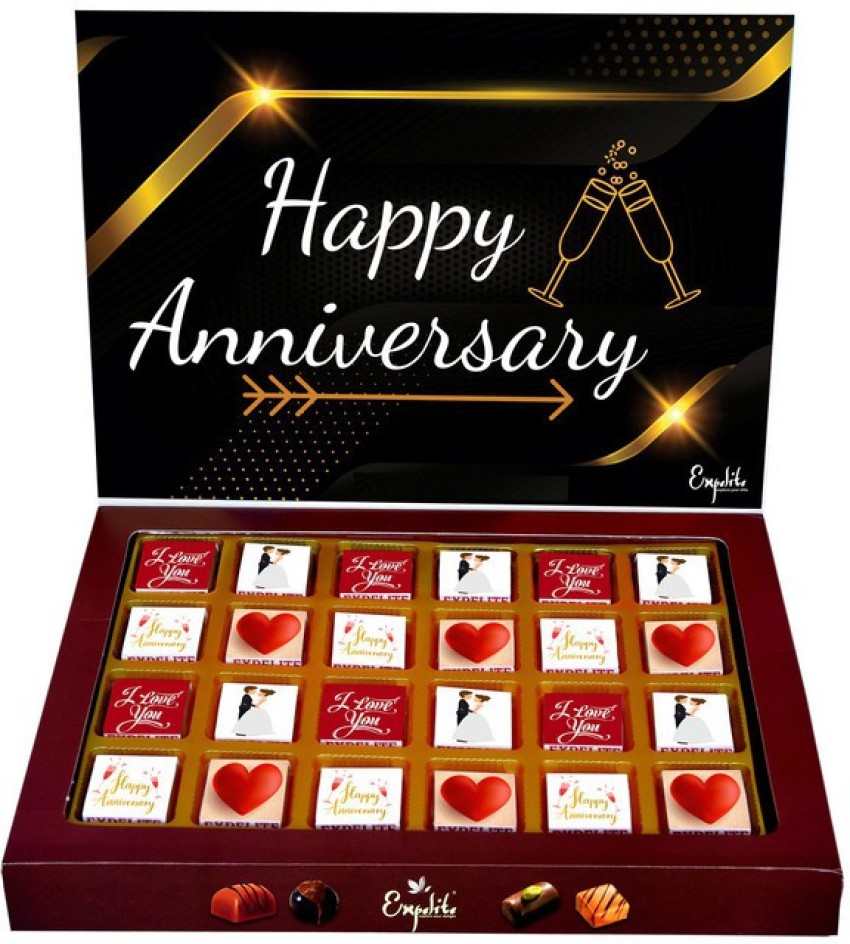 Happy Anniversary Chocolate Box