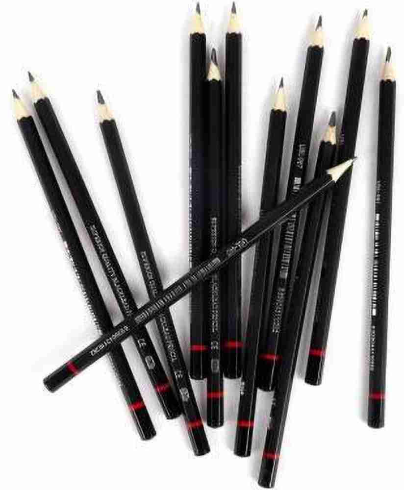 CRAFTCREWS Drawing & Sketching Pencils (H 2H F HB B 2B 3B 4B 5B 6B 7B 8B)  Pencil Price in India - Buy CRAFTCREWS Drawing & Sketching Pencils (H 2H F  HB