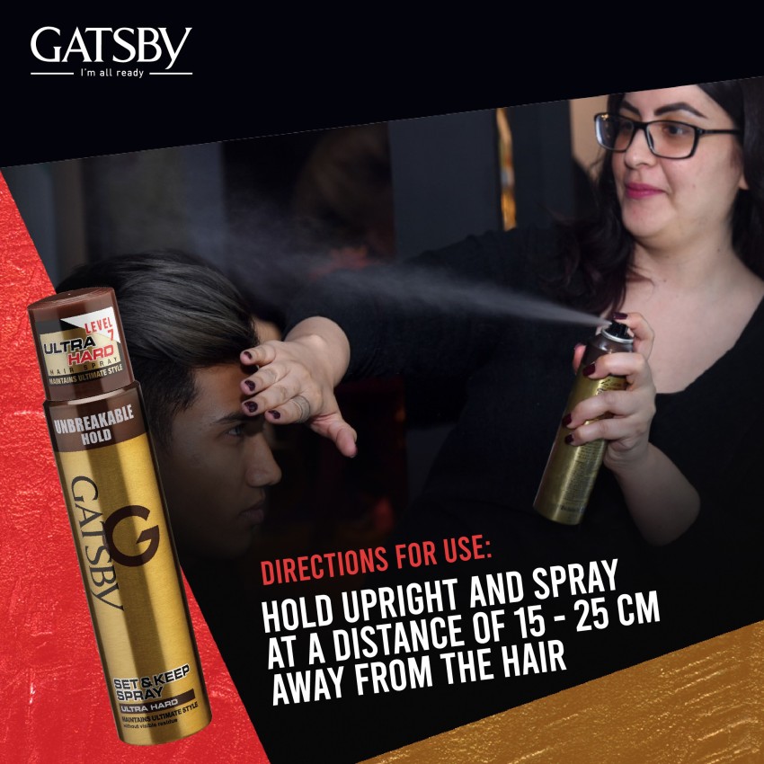 Gatsby hair clearance spray for straightening