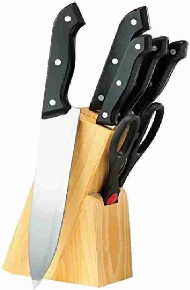 25pcs Set Kitchen Knife Set With Wooden Block Ultra Sharp High Carbon  Stainless Steel Chef Knife