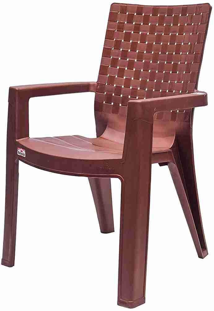 COMFORT Creation Durable Strong Chair With Long Rest Back Metallic Brown Pack of 2 Plastic Living Room Chair Price in India Buy COMFORT Creation Durable Strong Chair With Long Rest Back