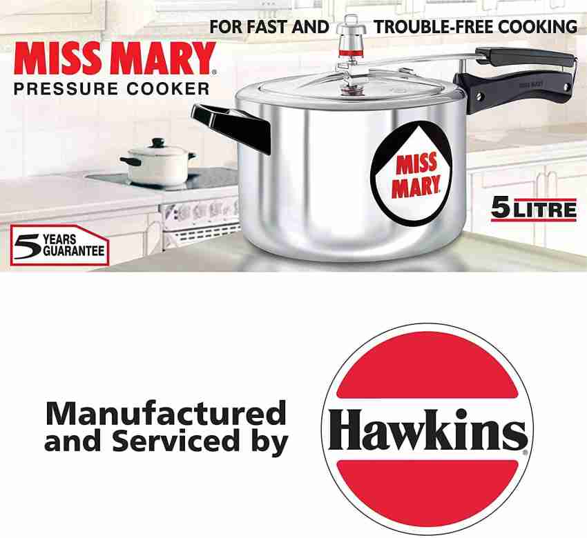 Hawkins Hevibase IH35 Pressure Cooker 3.5-Litre Silver