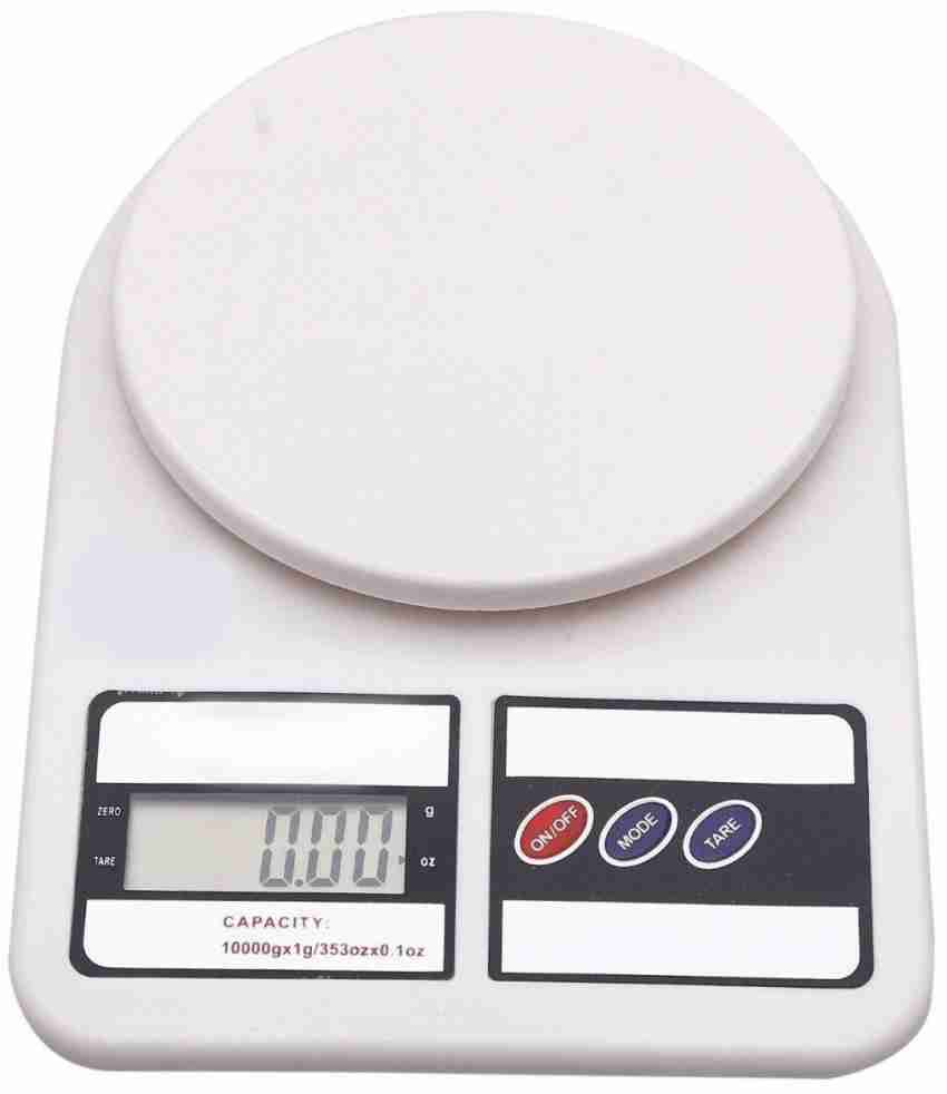 New Jaipur Handicraft Hukum Mere Aaka Multipurpose Portable Electronic  Digital Weighing Scale Weight Machine / Generic Electronic Kitchen Digital  Weighing Scale, Multipurpose (White, 10 Kg) Weighing Scale Price in India -  Buy