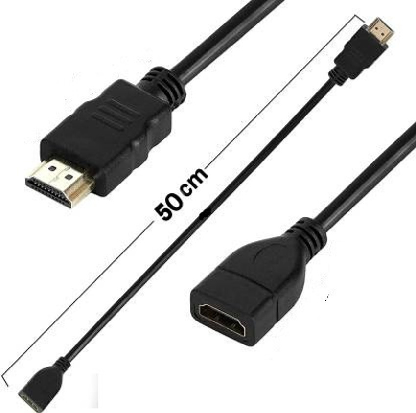 Cable hdmi shop 50 cm