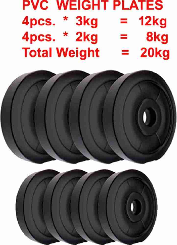 Pvc discount weight plates