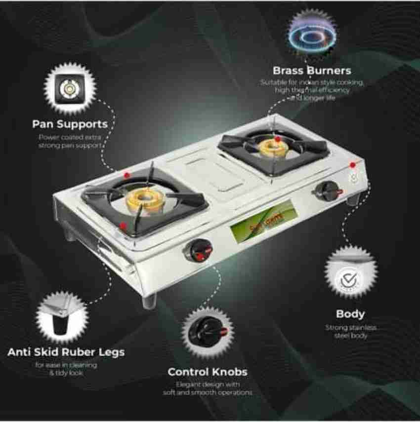 laxmi gas stove 2 burner