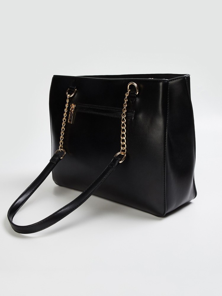 Code By Lifestyle Black Handbags - Buy Code By Lifestyle Black Handbags  online in India