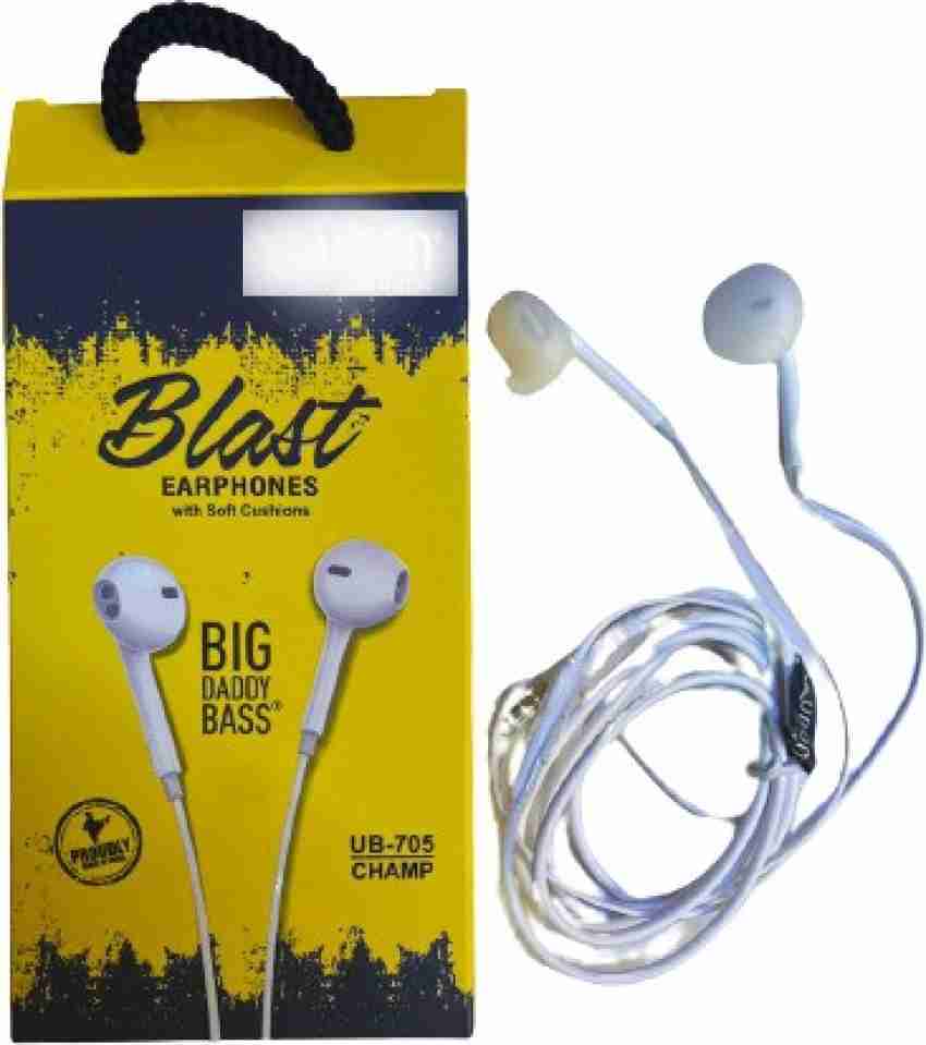 ULOVe UB 705 Blast 3.5 mm Earphone With Soft Cushions Big Daddy