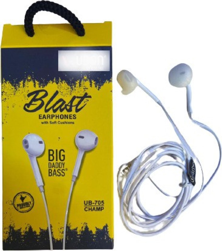 ULOVe UB 705 Blast 3.5 mm Earphone With Soft Cushions Big