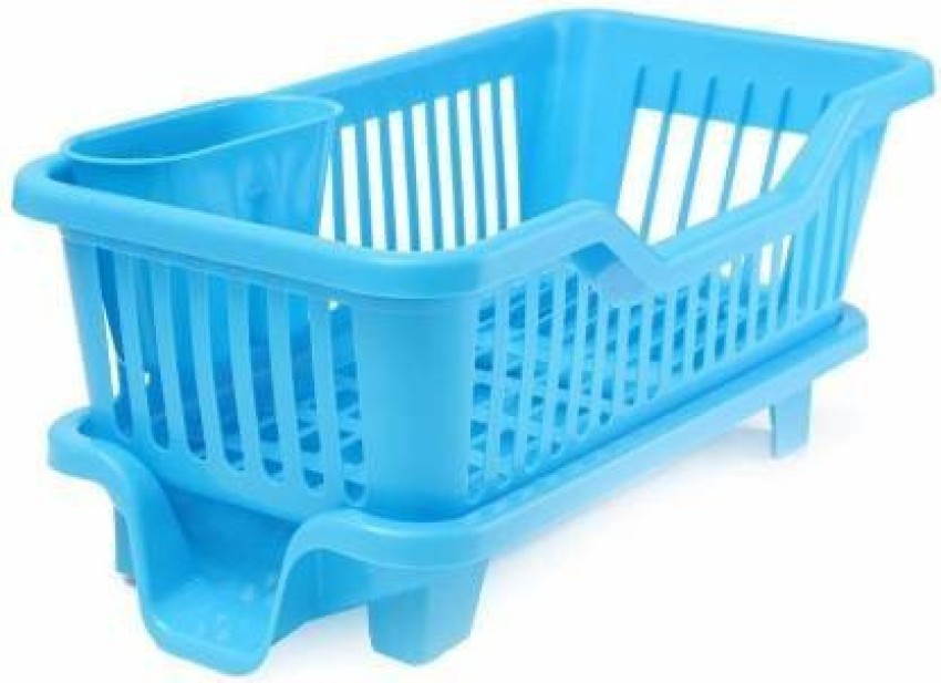 Picvel Dish Drainer Kitchen Rack Plastic New Design Bottom Tray More  Convenient Supporting Individual Chopsticks Spoon, Basket With Drainer Rack  Price in India - Buy Picvel Dish Drainer Kitchen Rack Plastic New