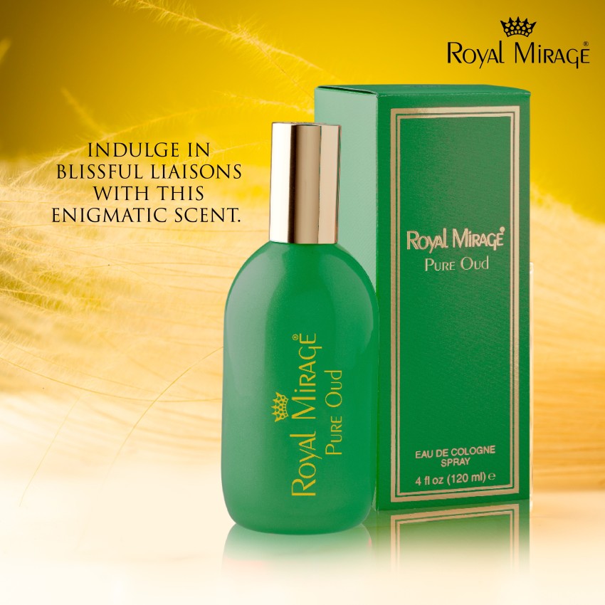 Buy ROYAL MIRAGE Pure Oud Eau de Cologne 120 ml Online In India