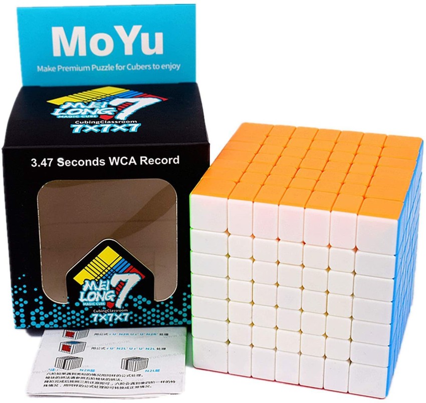Assemble Moyu Meilong 7x7 stickerless Speed Cube Moyu MoFang