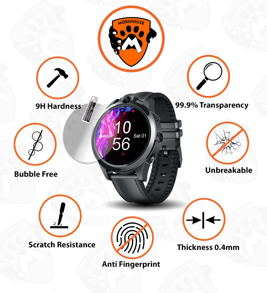 MOBIHOUSE Screen Guard for Zeblaze THOR 5 PRO Watch