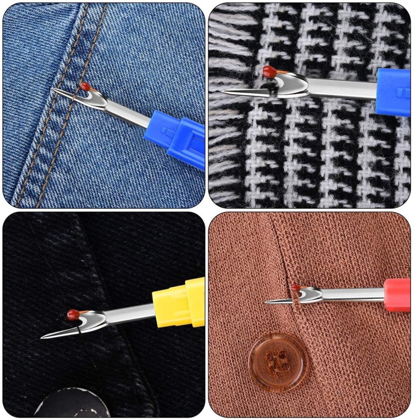 High Quality Plastic Handle Steel Thread Cutter Seam Ripper Stitch Removal  Knife Needle Arts Sewing Tools DIY Sewing Accessories