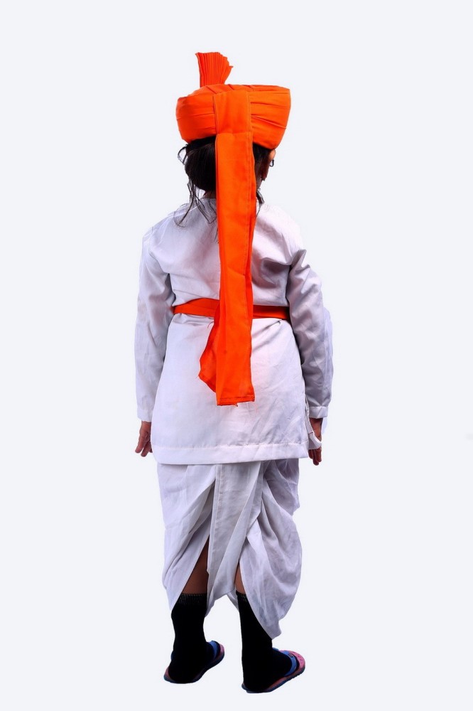 SBD Maharashtraian Boy indian folk fancy dress costume for kids