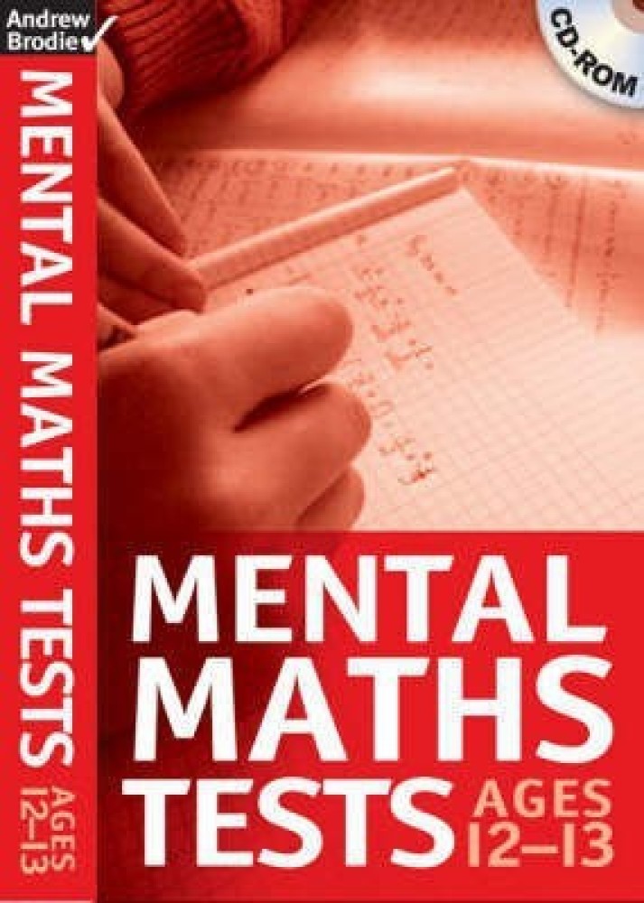 Buy Mental Maths Tests Age 12 13 by Brodie Andrew at Low Price