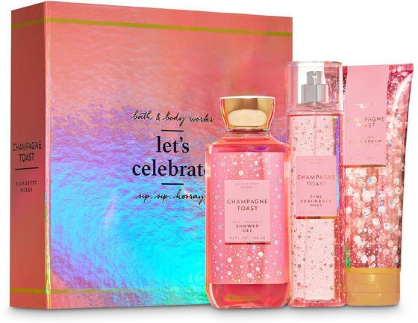 BATH & BODY WORKS Champagne Toast Gift Box Set MADE IN USA Price