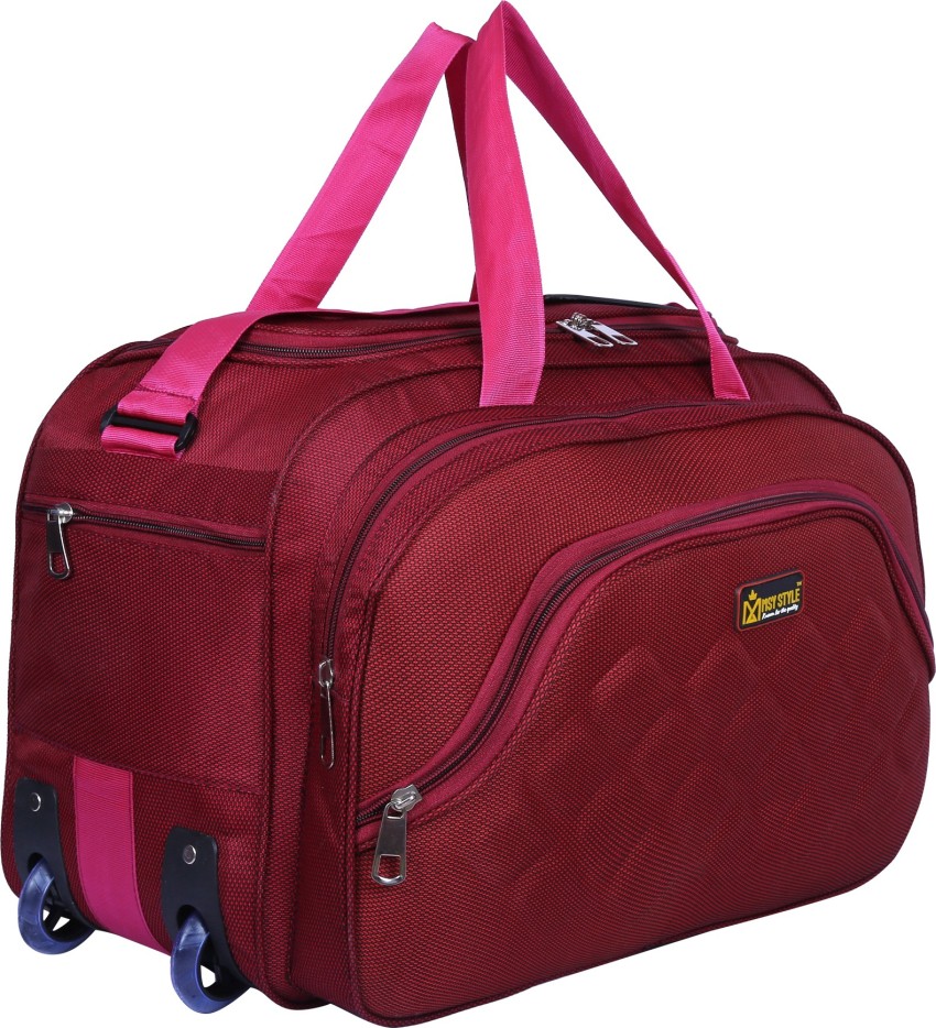 MSY STYLE Red Color Small Travel Bag - Price in India, Reviews, Ratings &  Specifications | Flipkart.com