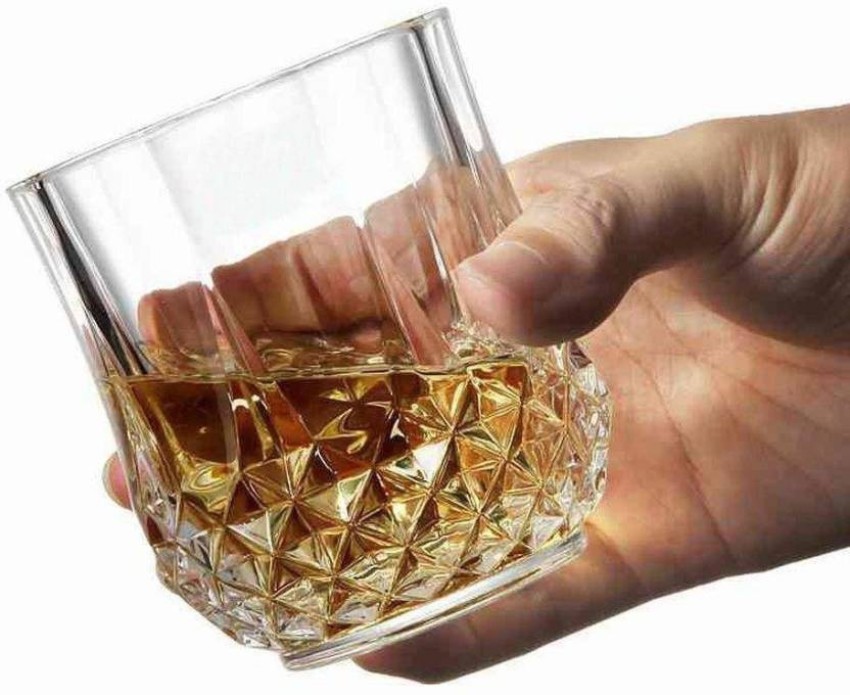 1st Time (Pack of 6) Multi Purpose Beverage Tumbler Drinking Glass Set For  Home & Bar Use ( Set Of 6) kk106 Glass Set Whisky Glass Price in India -  Buy 1st