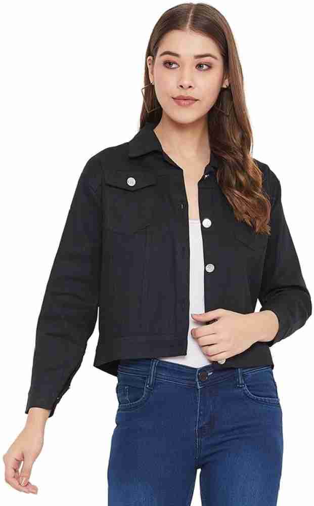 Netflip Full Sleeve Solid Women Denim Jacket