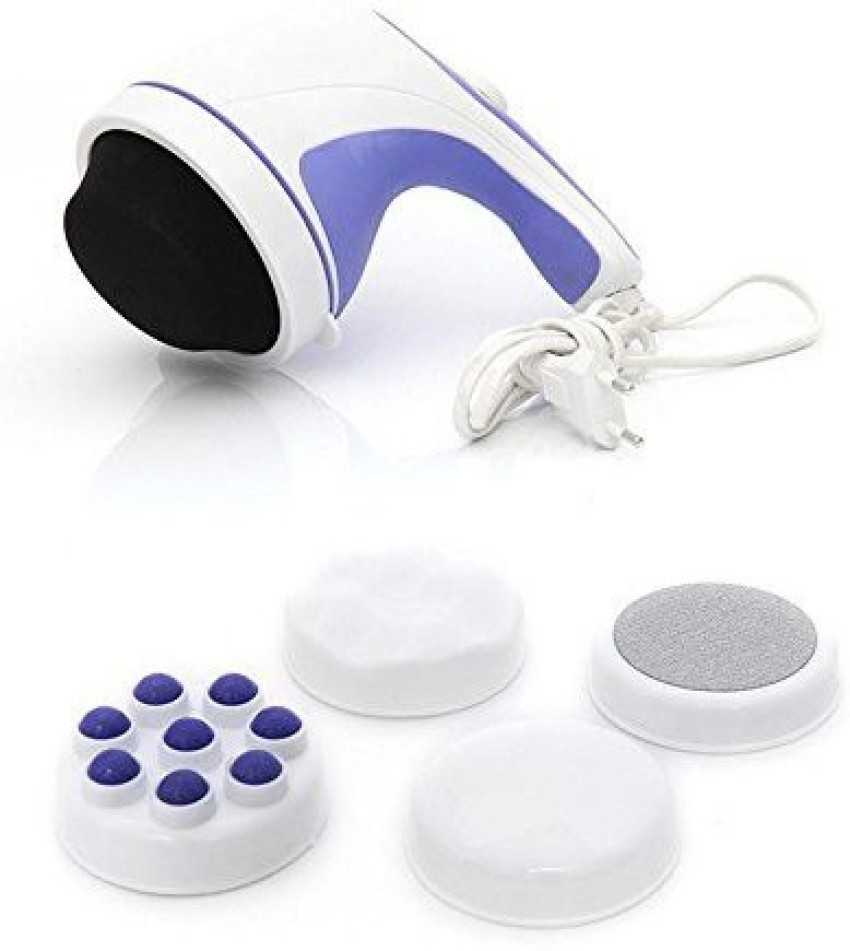 CCHM 5 in 1 Full Relax Tone Spin Body Massager Electric Full Body Slimming  Massager,Blue