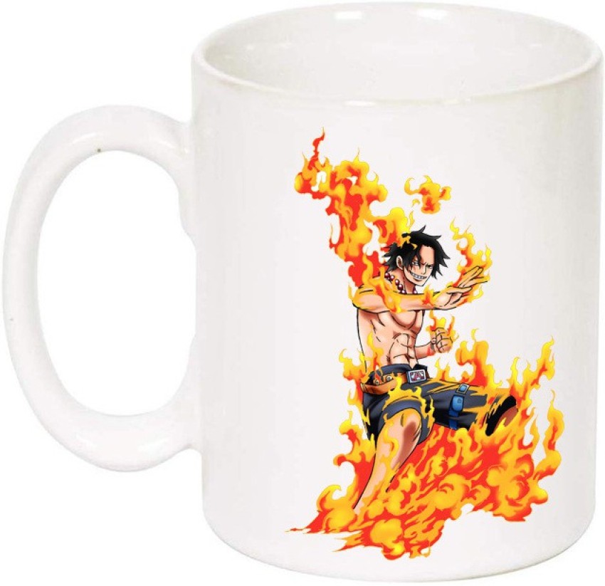 Monkey D Luffy One Piece Mug and Coaster Set