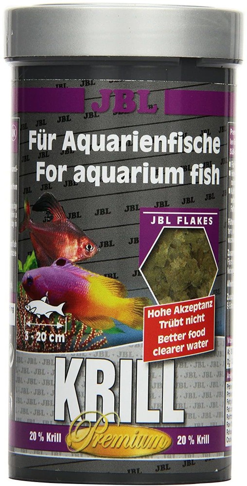 JBL Krill Premium Main Food Flakes for All Aquarium Fish 0.04 kg Wet Young,  Adult Fish Food Price in India - Buy JBL Krill Premium Main Food Flakes for  All Aquarium Fish