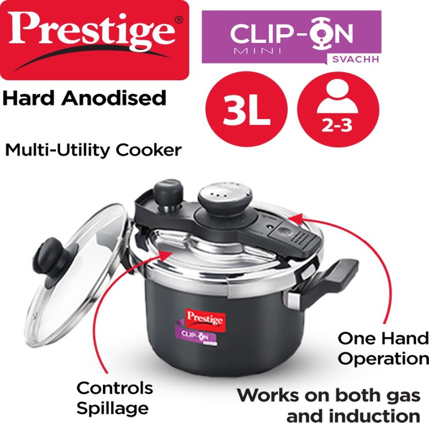 Prestige clip on mini 3 litre price sale