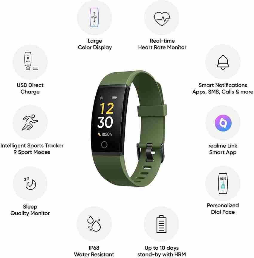 Realme latest fitness band sales