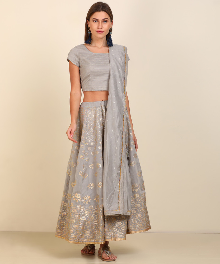 Buy BIBA Printed Stitched Lehenga Choli Online at Best Prices in India