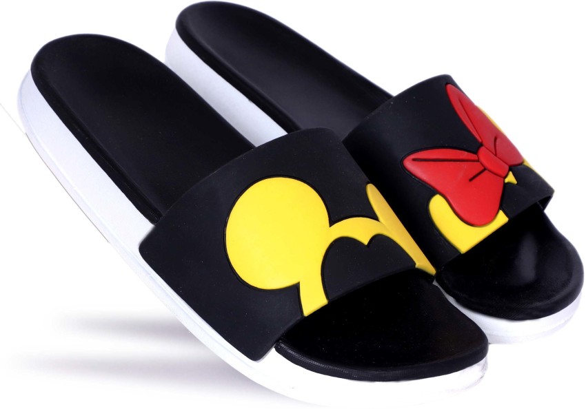 Mens mickey online slippers