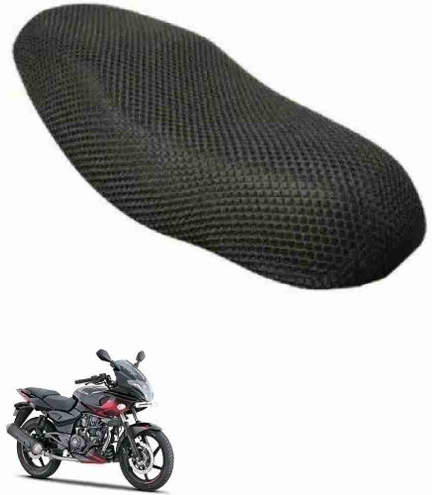 Nrv Creation UNQ MESH BSC A89 Single Bike Seat Cover For Bajaj