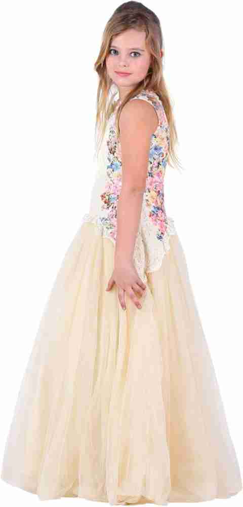 Cutecumber Girls Maxi Full Length Party Dress Price in India Buy Cutecumber Girls Maxi Full Length Party Dress online at Flipkart