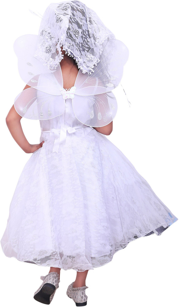 Pari frock outlet white colour