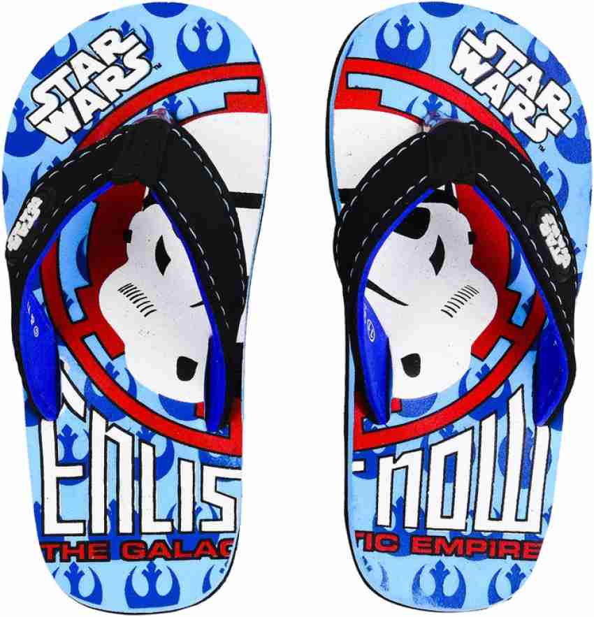 Star wars slippers boys hot sale