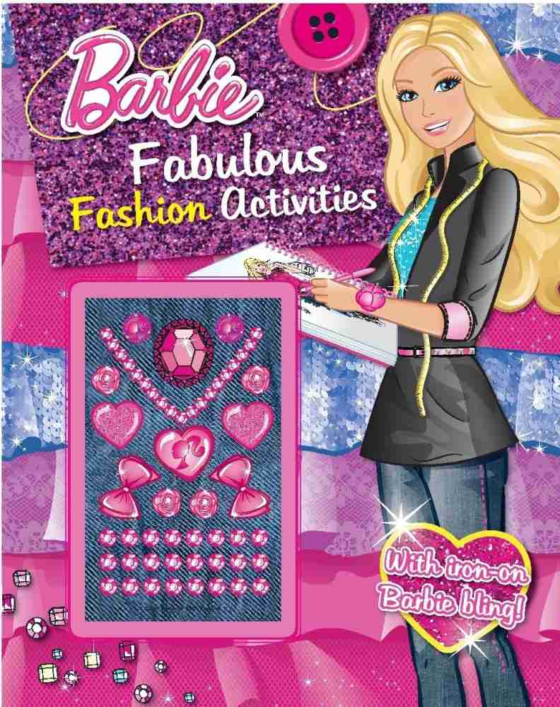 Barbie fabulous 2024 fashion activity book