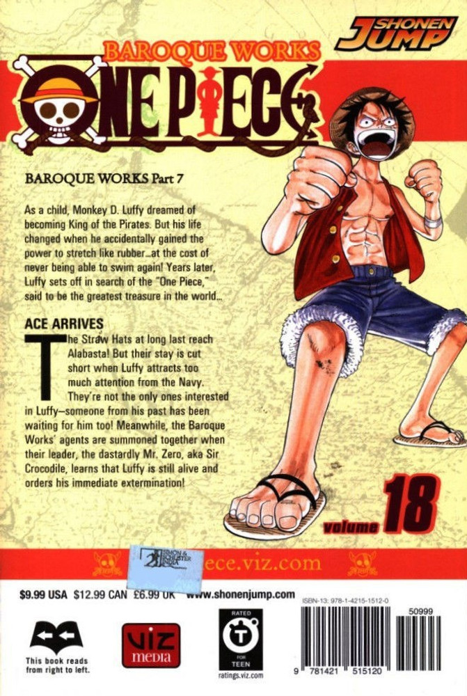 One Piece, Vol. 18: Buy One Piece, Vol. 18 By Oda Eiichiro At Low Price In  India | Flipkart.Com