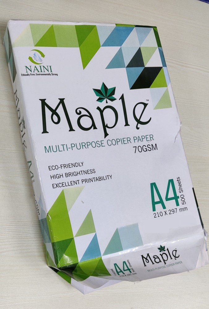 naini maple 70 GSM UNRULED 210 mm X 297 mm 70 gsm