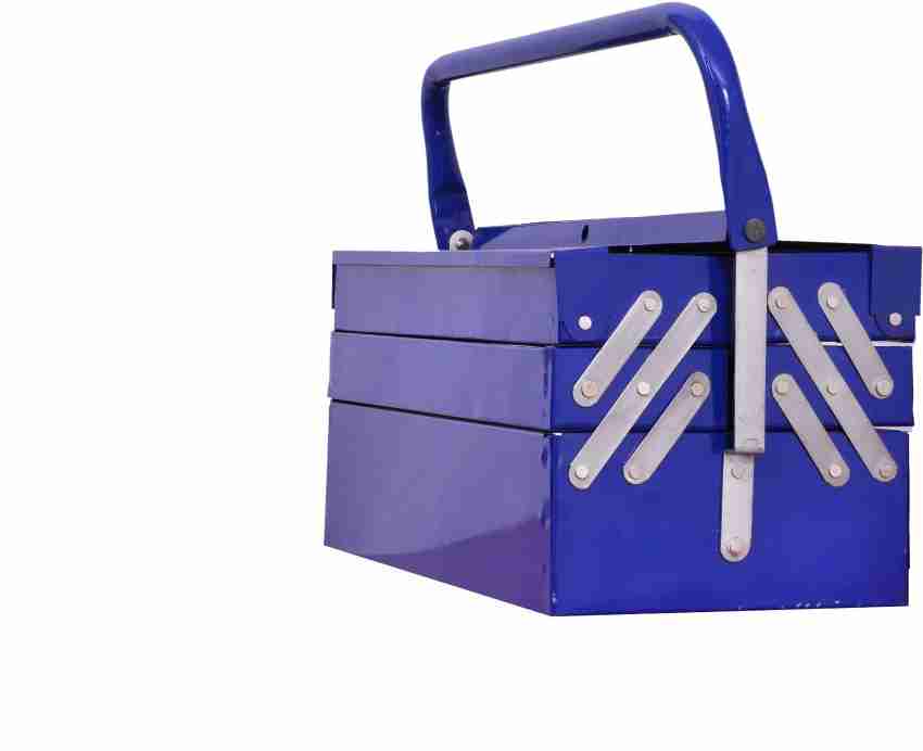 TOUGH METAL 5 Compartment Blue ToolBox 5 Compartment Blue ToolBox Tool Box  with Tray Price in India - Buy TOUGH METAL 5 Compartment Blue ToolBox 5  Compartment Blue ToolBox Tool Box with