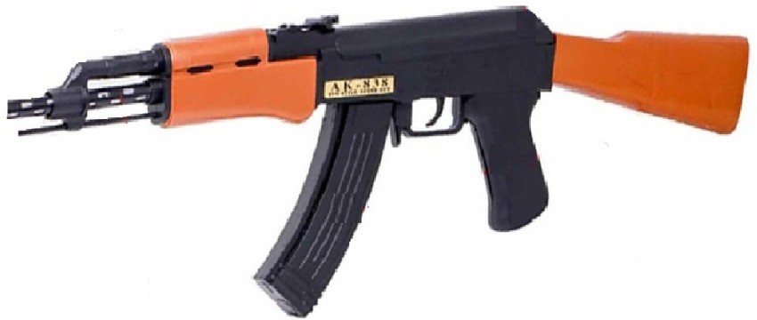 AK47 Army Rifle Gun Toy, Pretend Play Toy, Sound Action, 22 Inches
