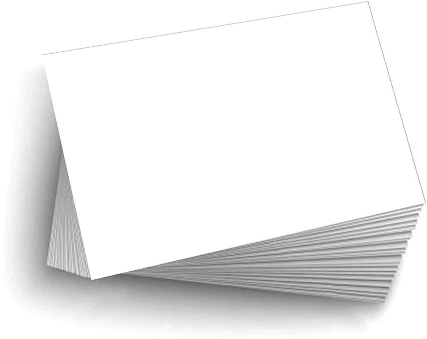 Blank Index Flash Note Cards, Black Colored Cardstock For DYI Greeting &  Invitation etc., 50 Cards Per Pack