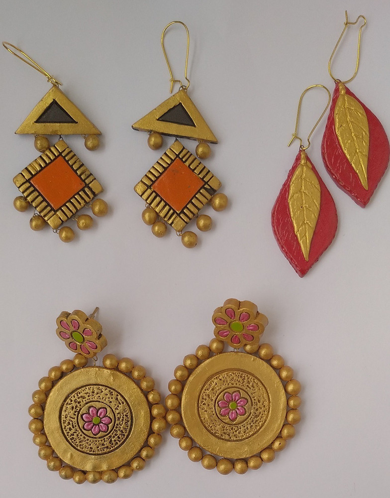Terracotta sales earrings online