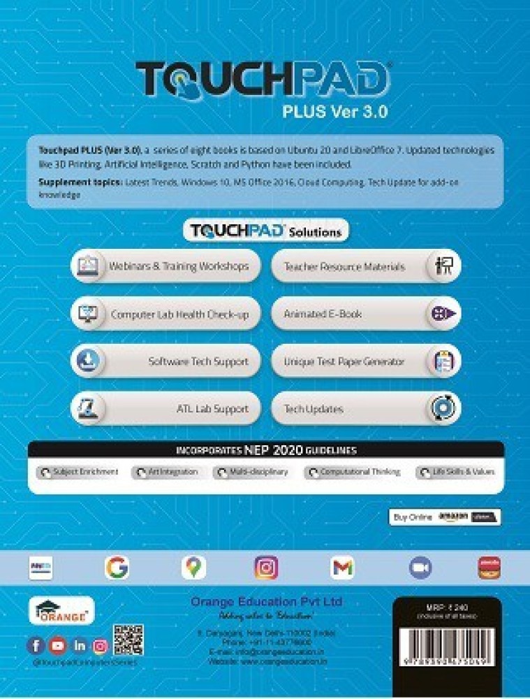 Touchpad Plus Ver. 3.1 Class 6 by Geeta Zunjani - Ebook