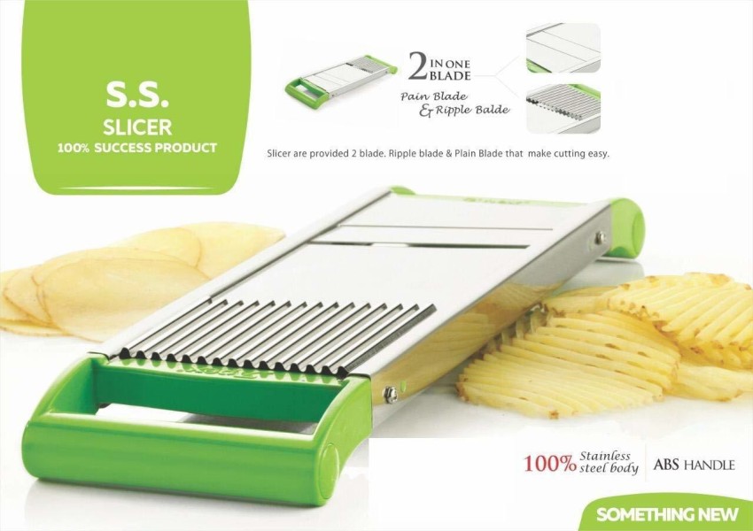 Premium Multipurpose Potato/Onion Slicer and Grater/Potato Slicer for Chips/Vegetable  Slicer Machine/Chips Cutter/