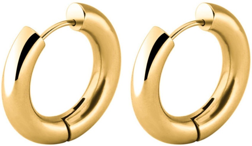 Buy Silver Kaju Bali Salman Khan Style Hoop Ear Studs For Men and women at  Amazonin