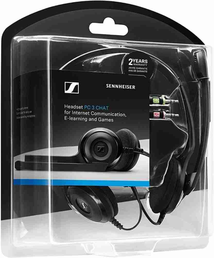 Sennheiser PC 3 Chat - Stereo Analog Headset for PC 