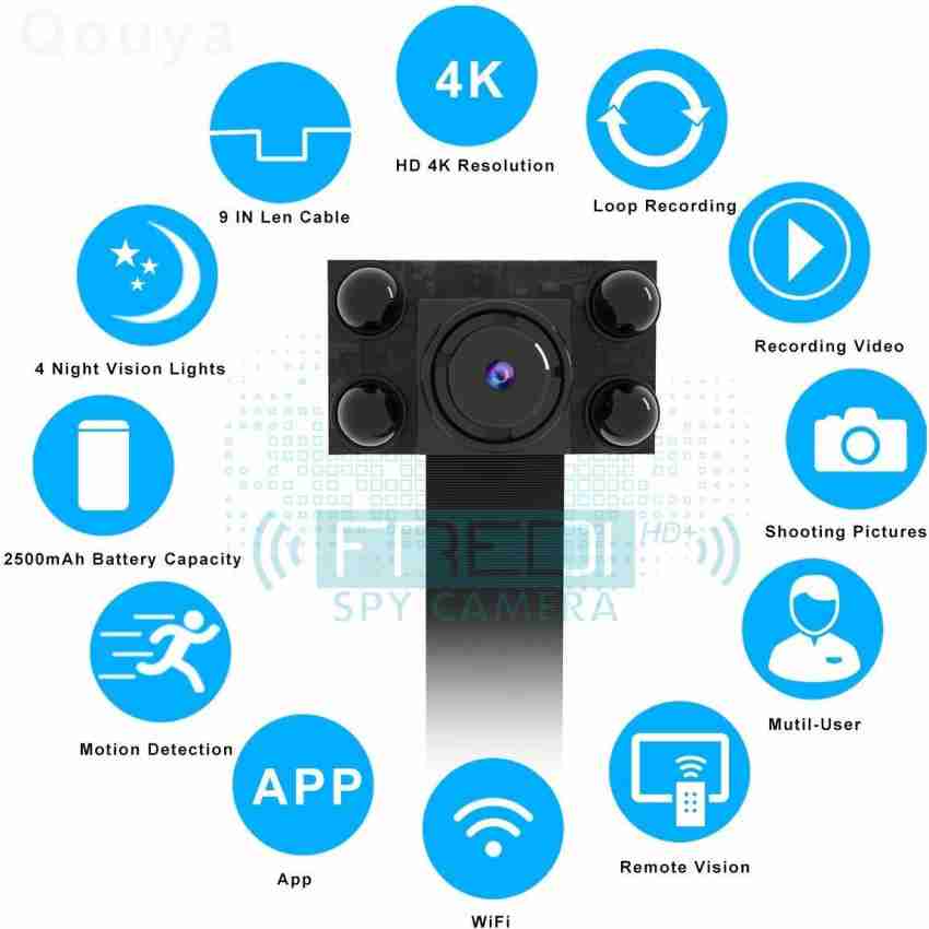 Buy Fredi Hd Plus Mini Spy Camera Online at Best Prices in India