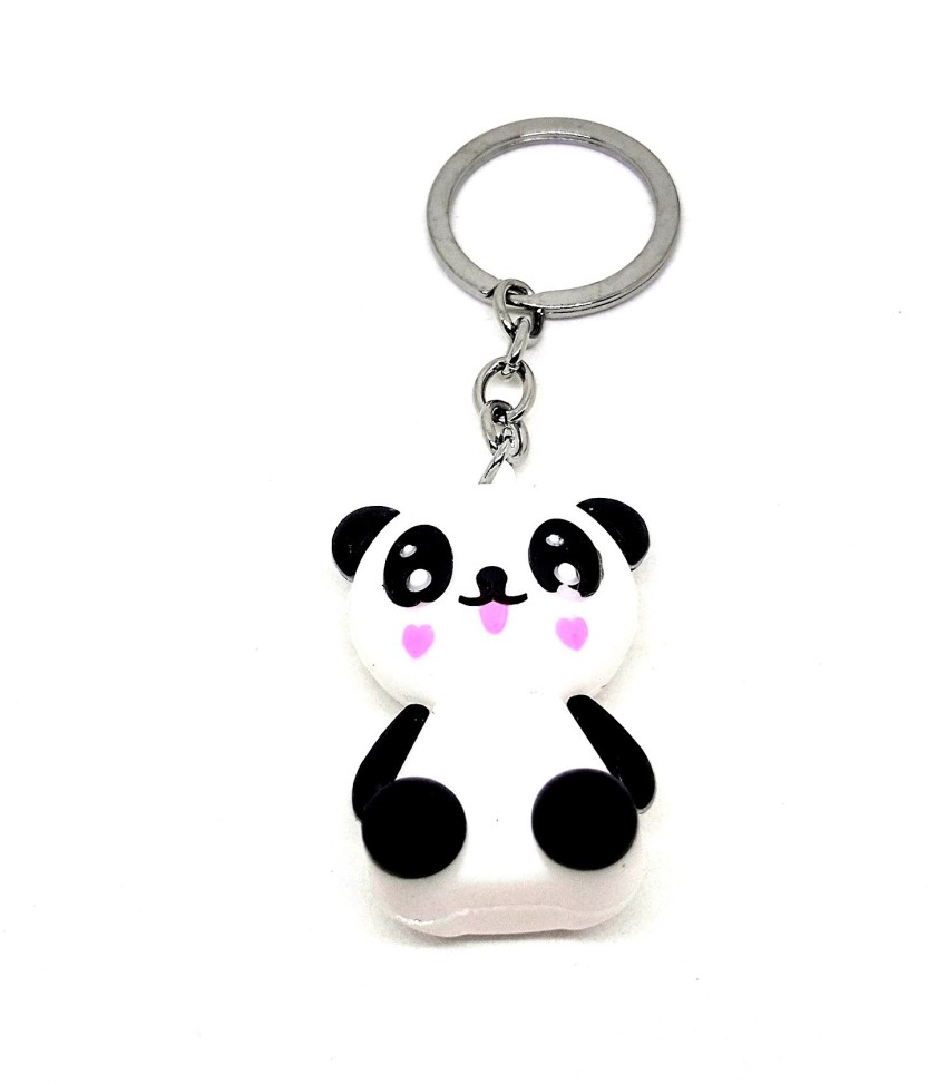 Key Ring - White/panda - Ladies
