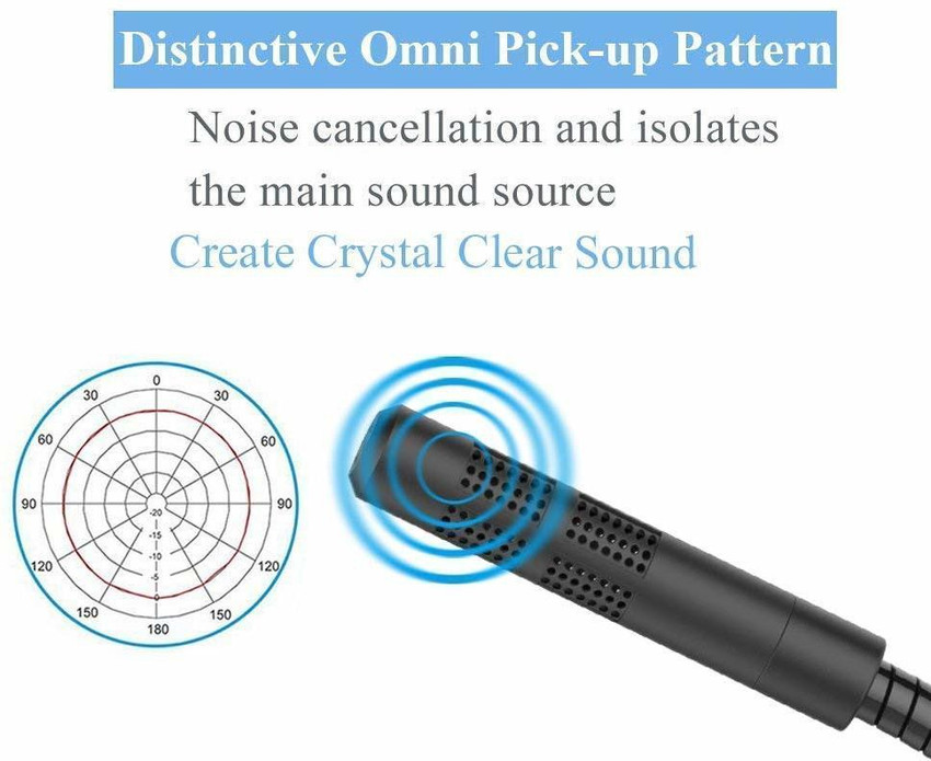 Noise cancellation mic for pc store