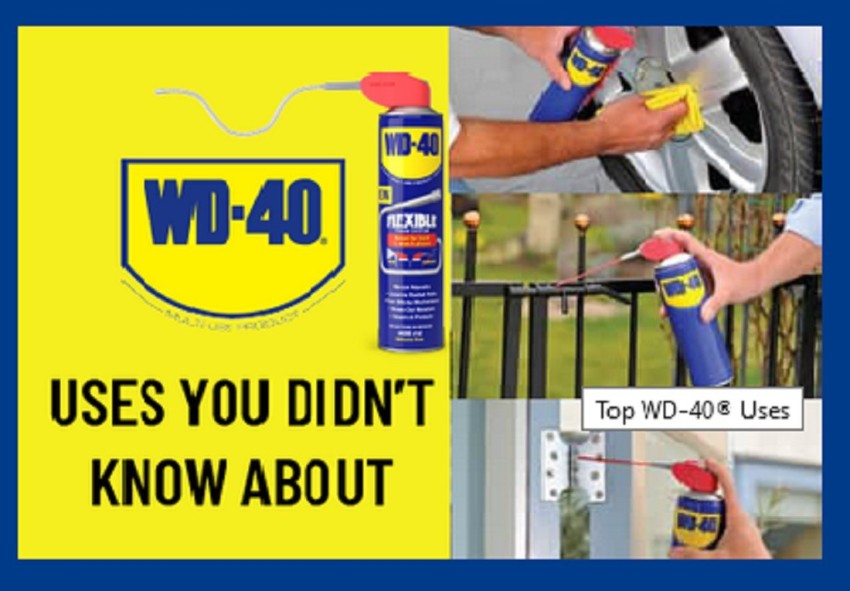 Aerosol Pidilite WD-40, Multipurpose Car care Spray, 420ml Rust Remover,  For Industrial Use, Packaging Type: Can at Rs 350/piece in Kakinada